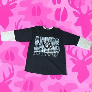 Vintage 1993 La raiders T shirt Long sleeve size L